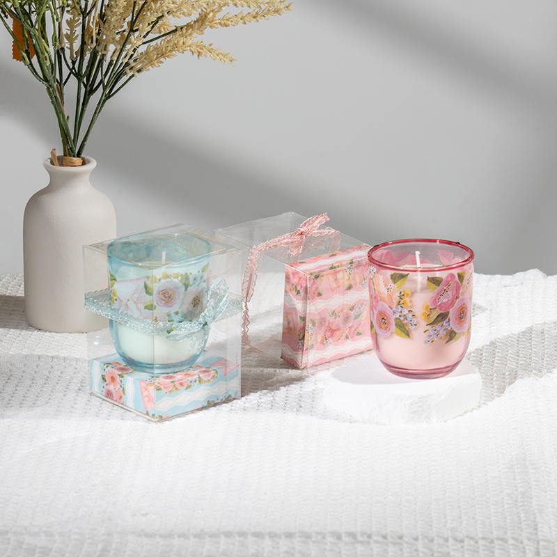 Morsdag rund glasskopp duftlys - Øko soya lys produsent