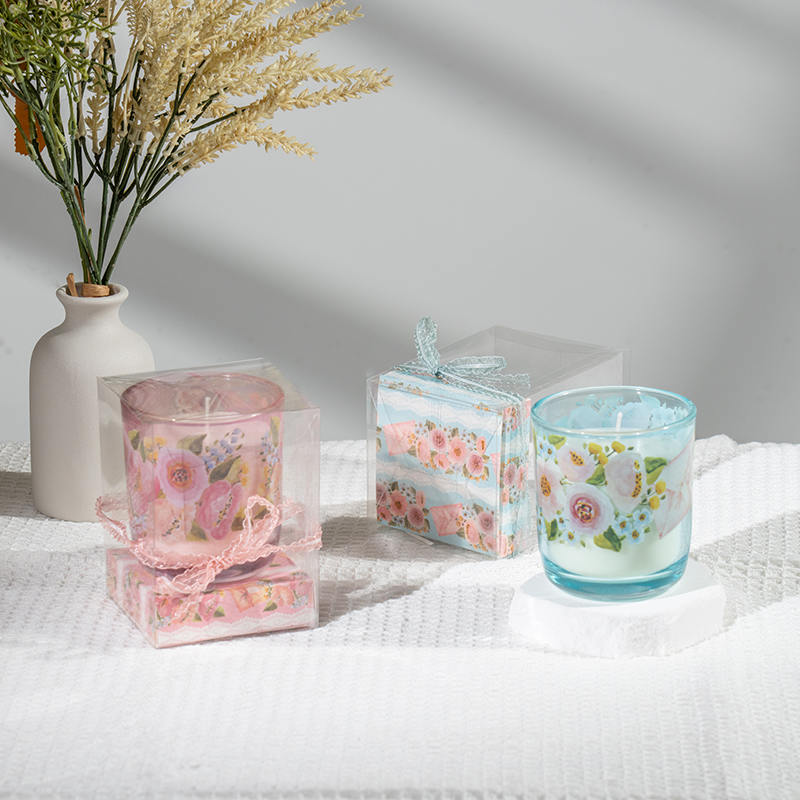 Morsdag rund glasskopp duftlys - Øko soya lys produsent