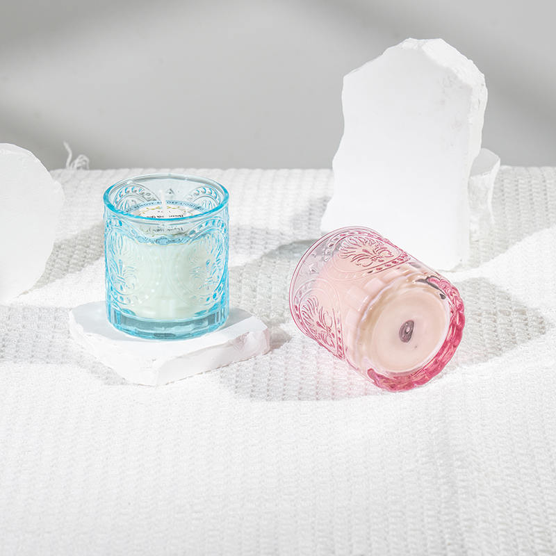 Morsdag grasiøs glassflaske duftlys -øko soyavoks lys produsent