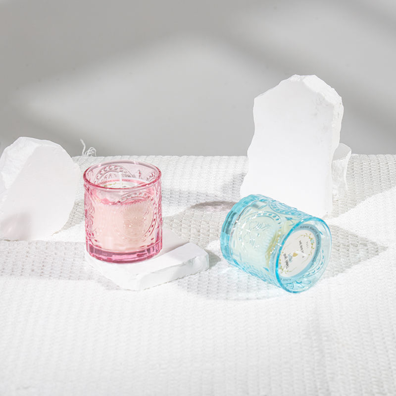 Morsdag grasiøs glassflaske duftlys -øko soyavoks lys produsent