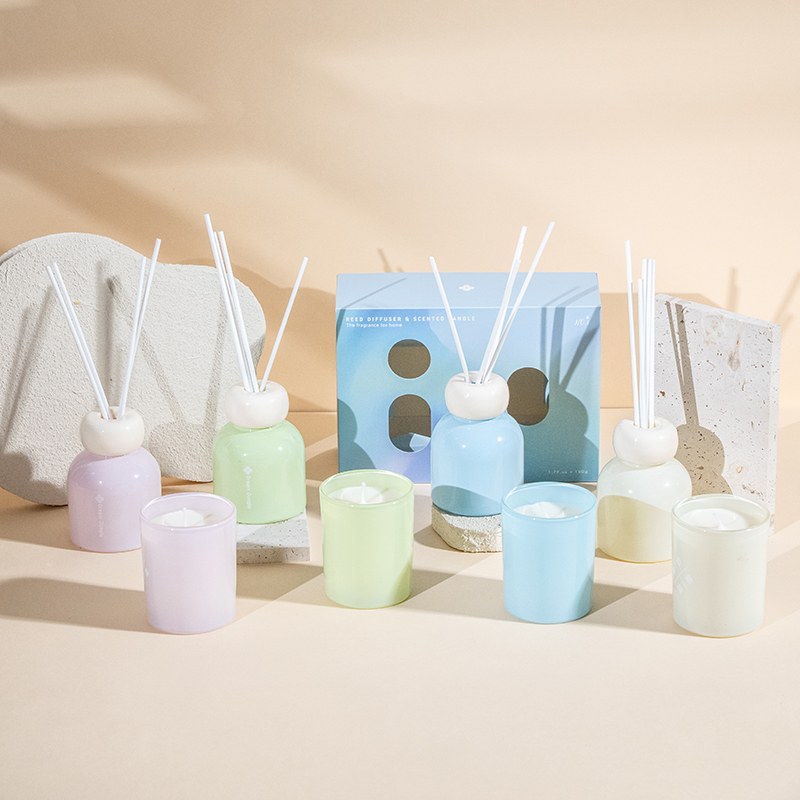 Klassisk rundt aromasett-hjemmeduftsett