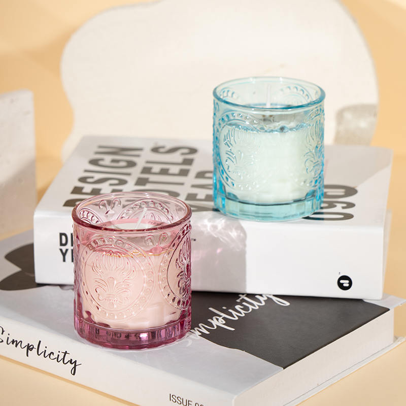 Morsdag grasiøs glassflaske duftlys -øko soyavoks lys produsent