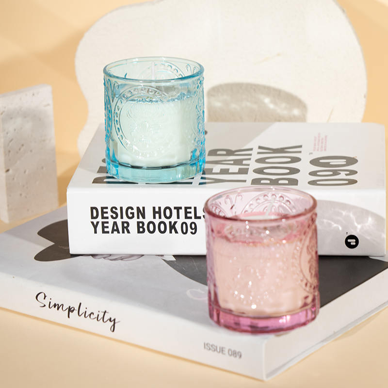 Morsdag grasiøs glassflaske duftlys -øko soyavoks lys produsent